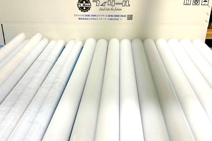 フィリールではテフロン(PTFE)の材料調達と加工が可能です!