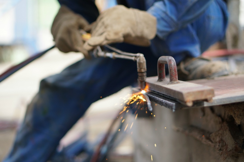 溶接加工も技術者のスキルが重要視される